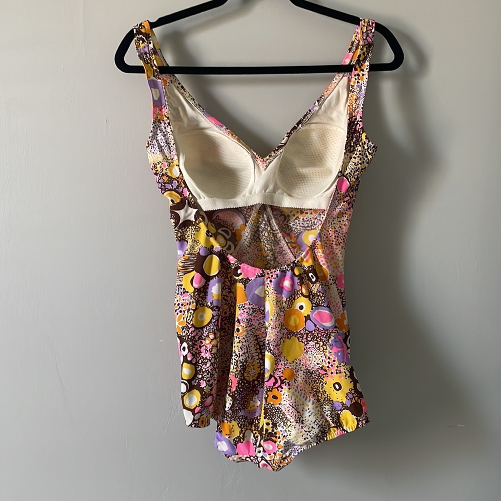 60’s Psychedelic Vintage Jantzen Swimsuit - Picture 2 of 6